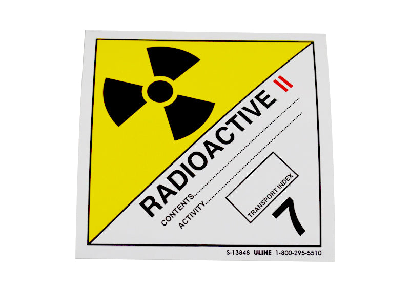 Yellow II Transport Label All Gauges InstroTek, Inc.